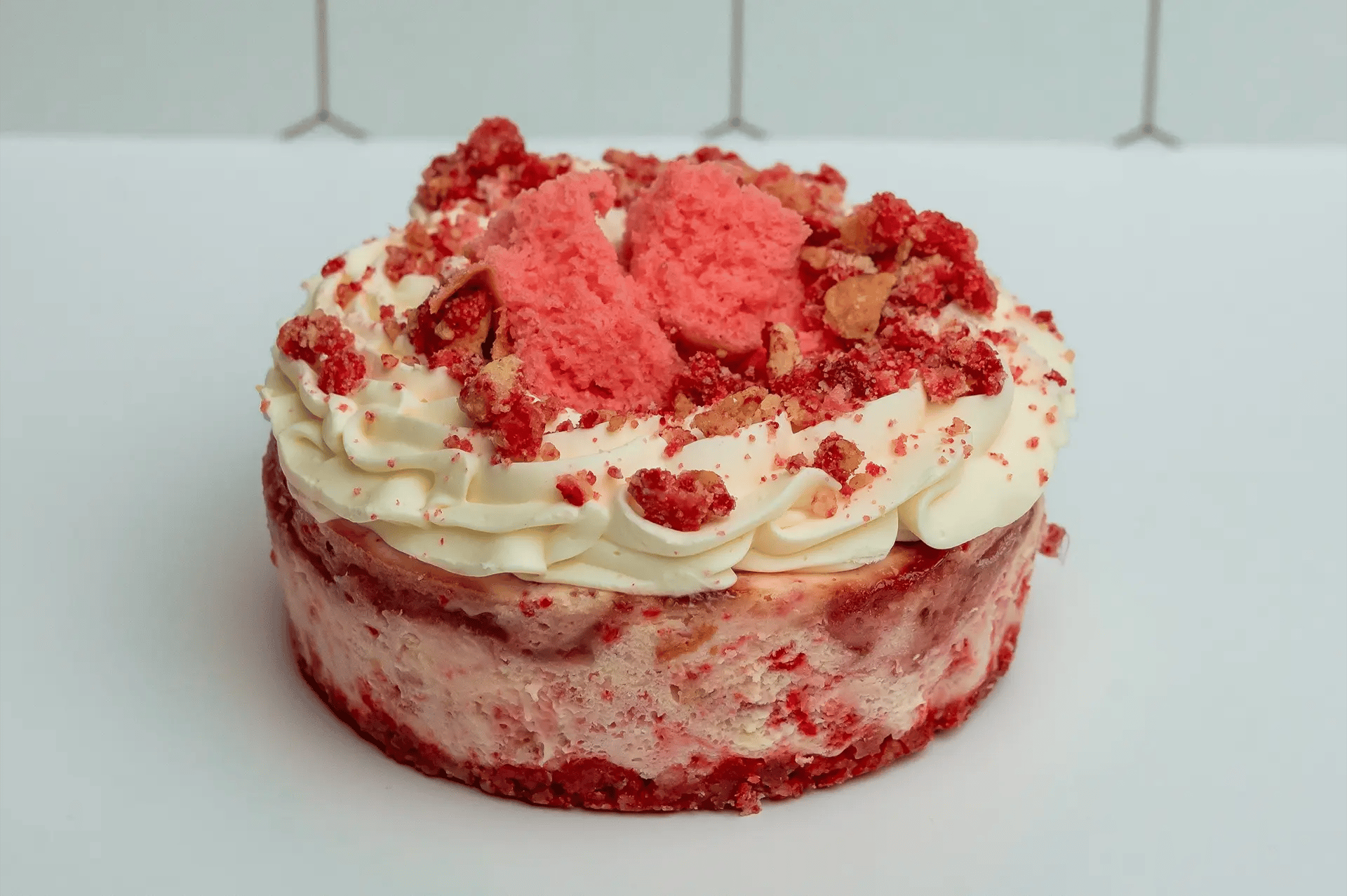 Order Strawberry Swirl Cheesecake online now! | Mr. Leslie's Cheesecakes