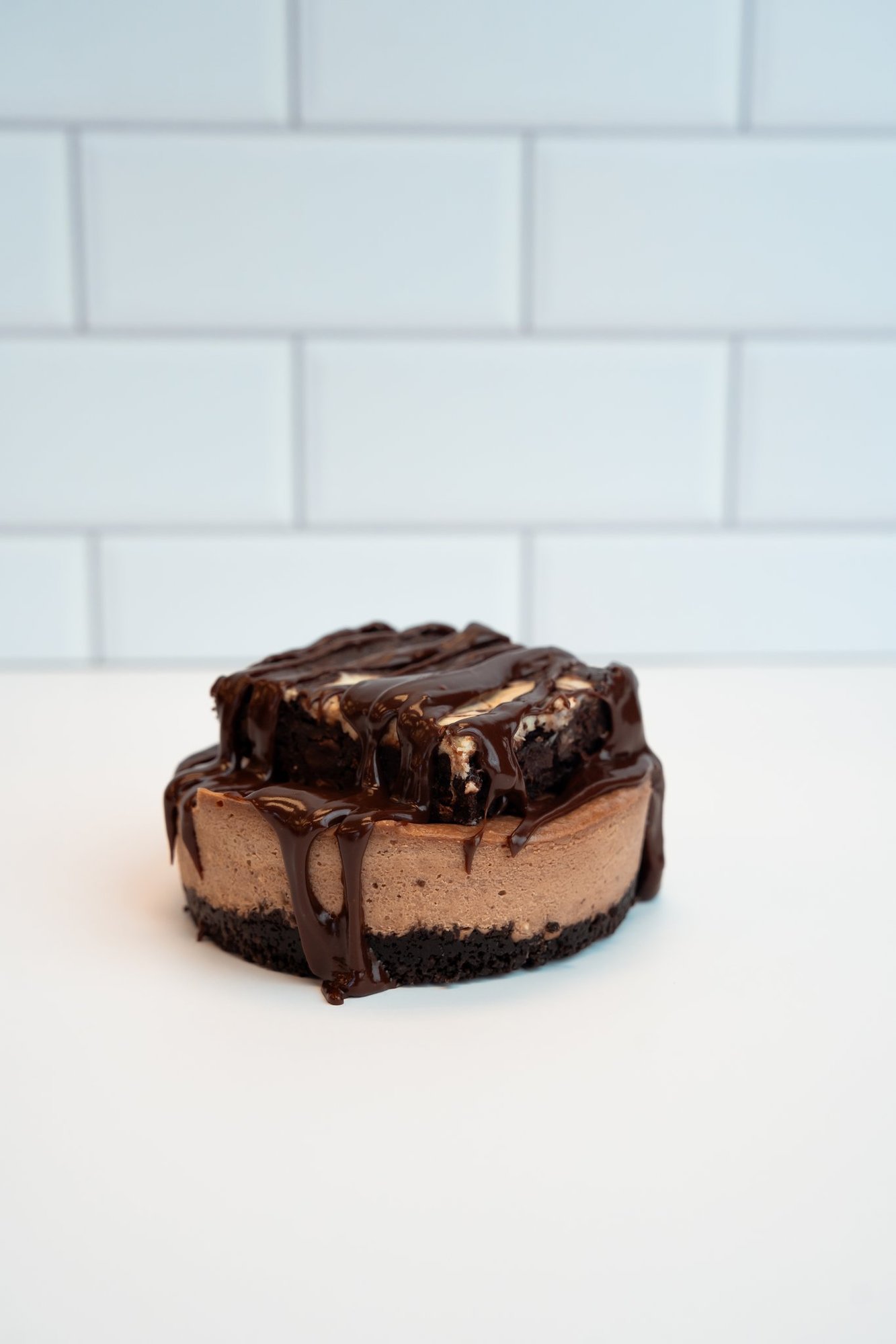 Browmie cheesecake