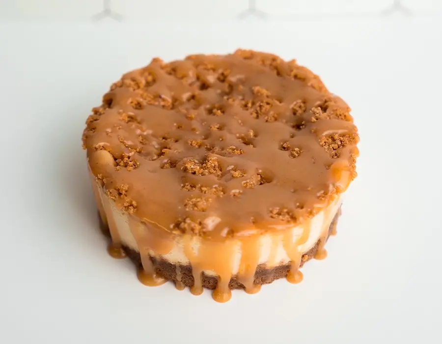 Apple Caramel Cheesecake