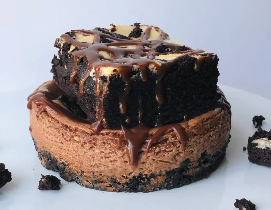 Chocolate Brownie Cheesecake