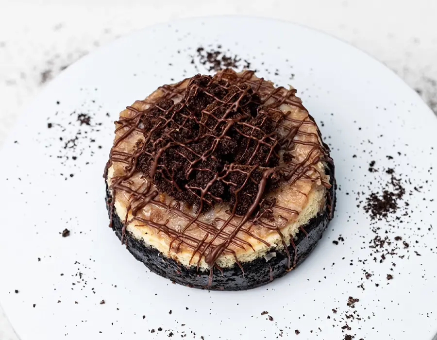German Chocolate Cheesecake